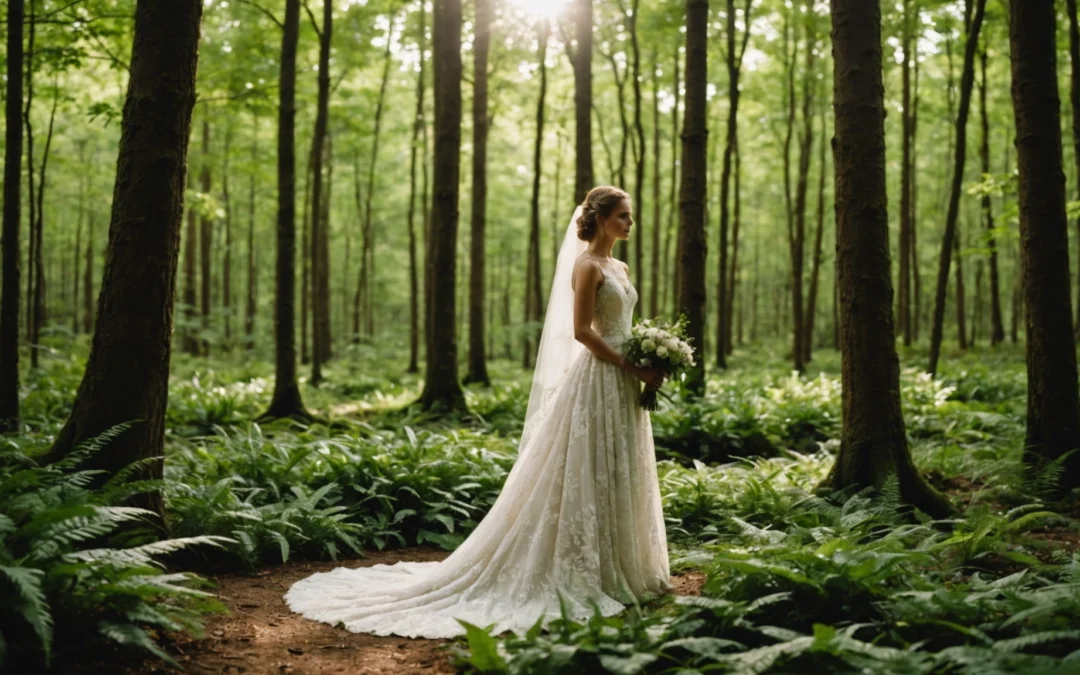 Épouser la nature : découvrez les robes de mariage éco-responsables