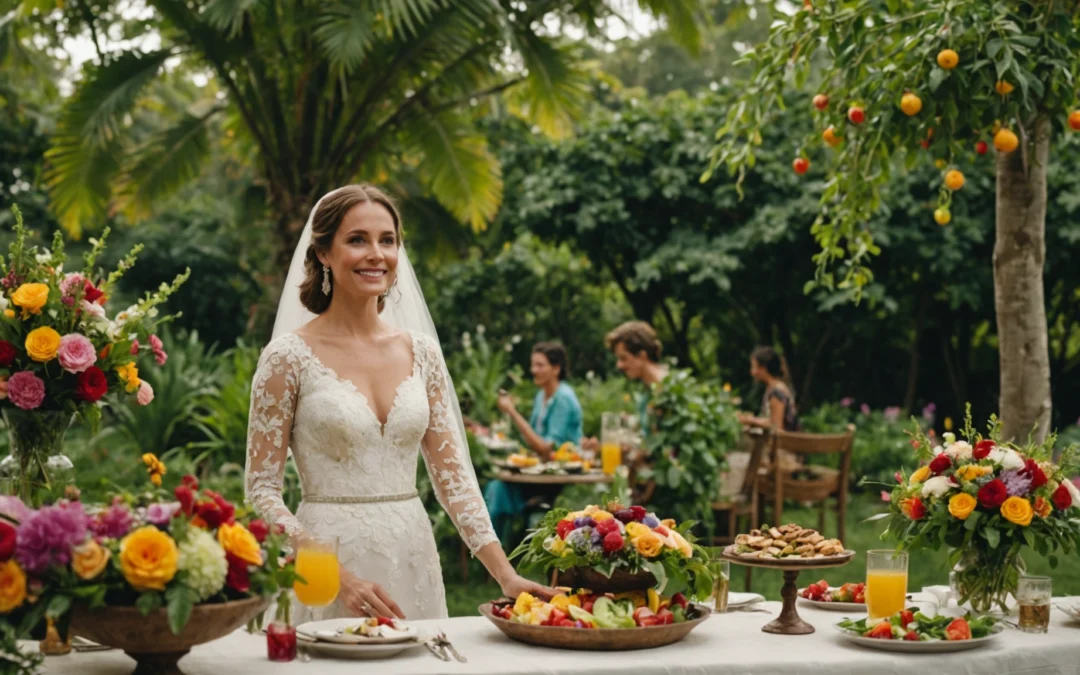 Mariage écolo : découvrez l’alimentation bio qui rend les mariées rayonnantes