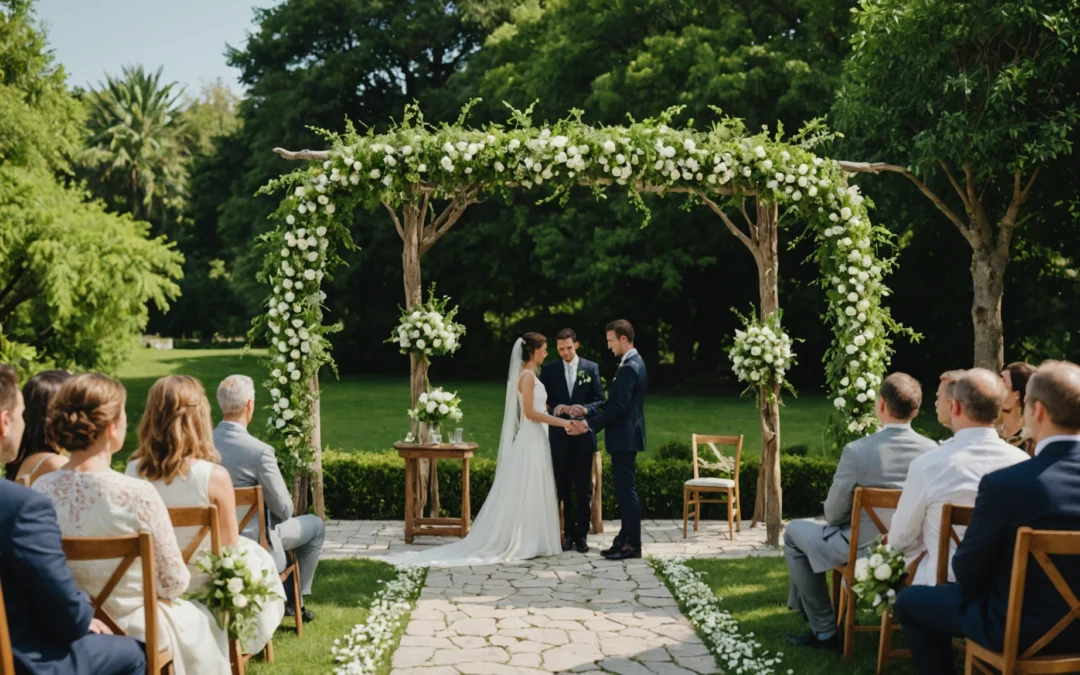 Un mariage vert : alliez amour et écologie pour le jour J parfait